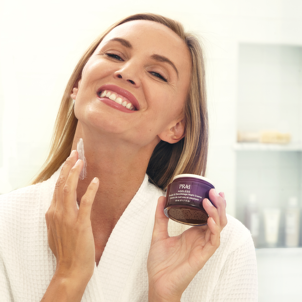 Ageless Throat & Decolletage Night Creme with Retinol