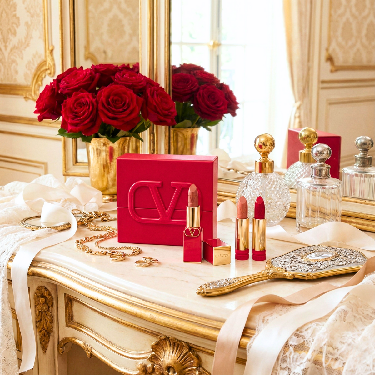 Rosso Valentino Couture Lipstick Set