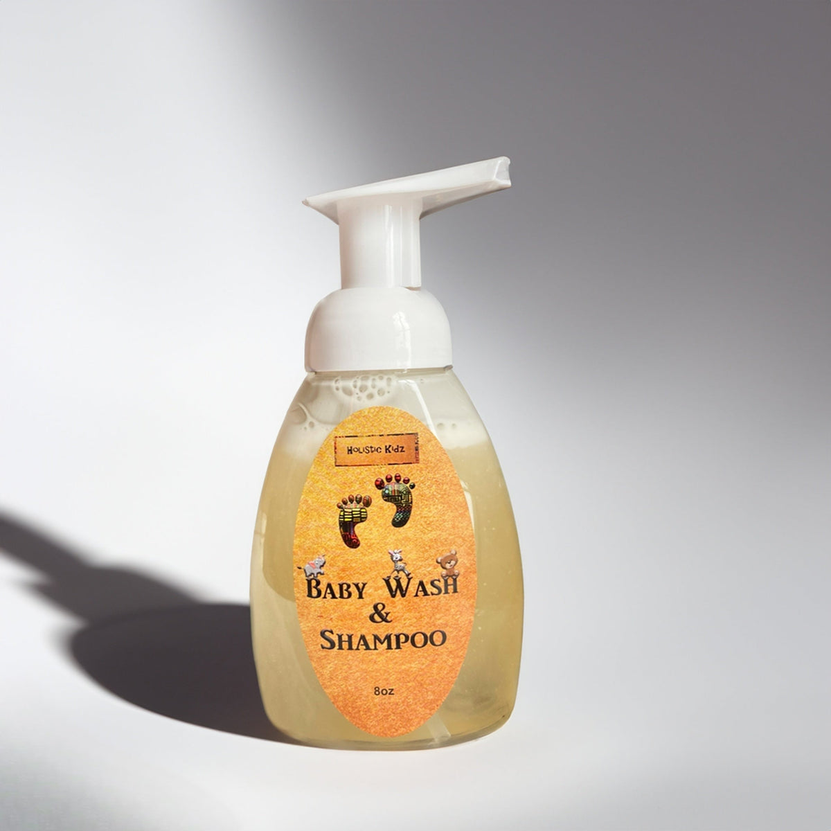 Lulu's Holistics Baby Wash & Shampoo Gentle 2-in-1 Cleanser (8oz)