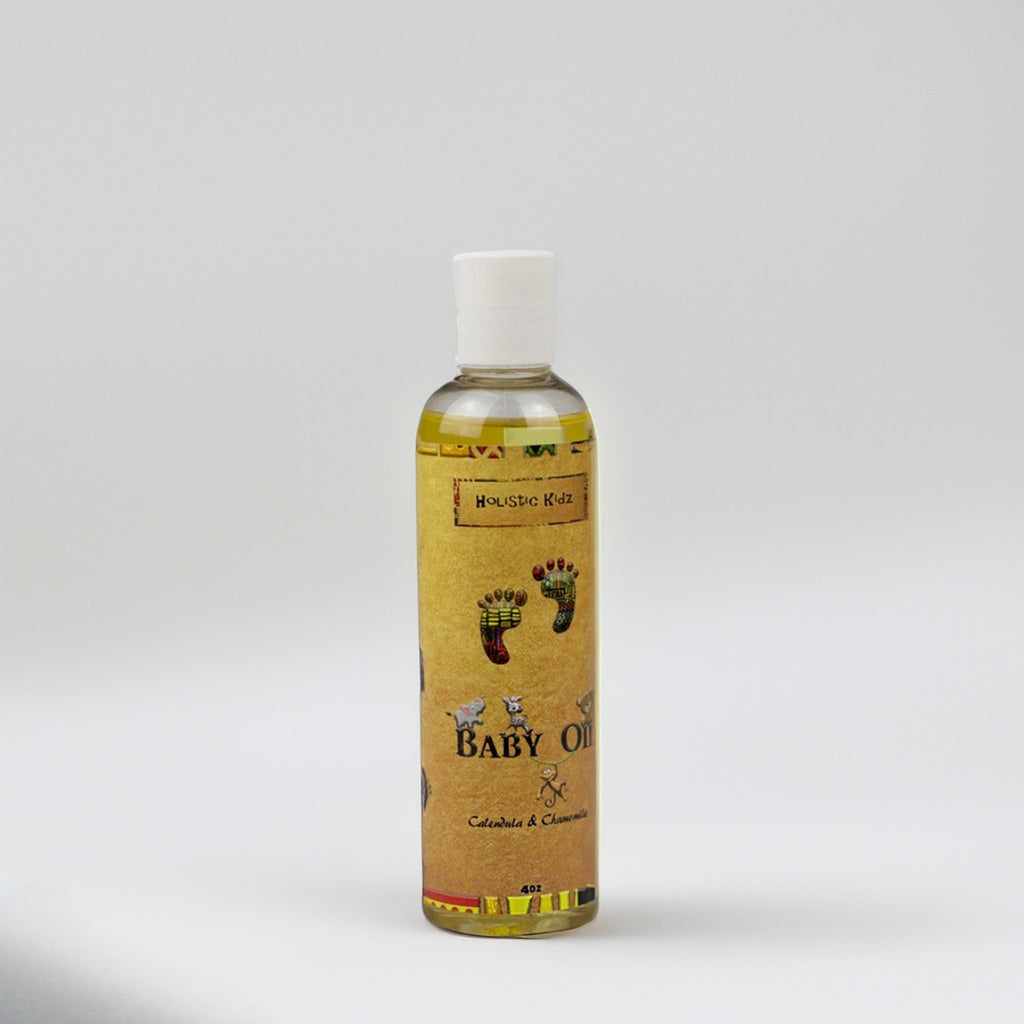 Lulu's Holistics Baby Oil Gentle Conditioning Body Oil (4oz)