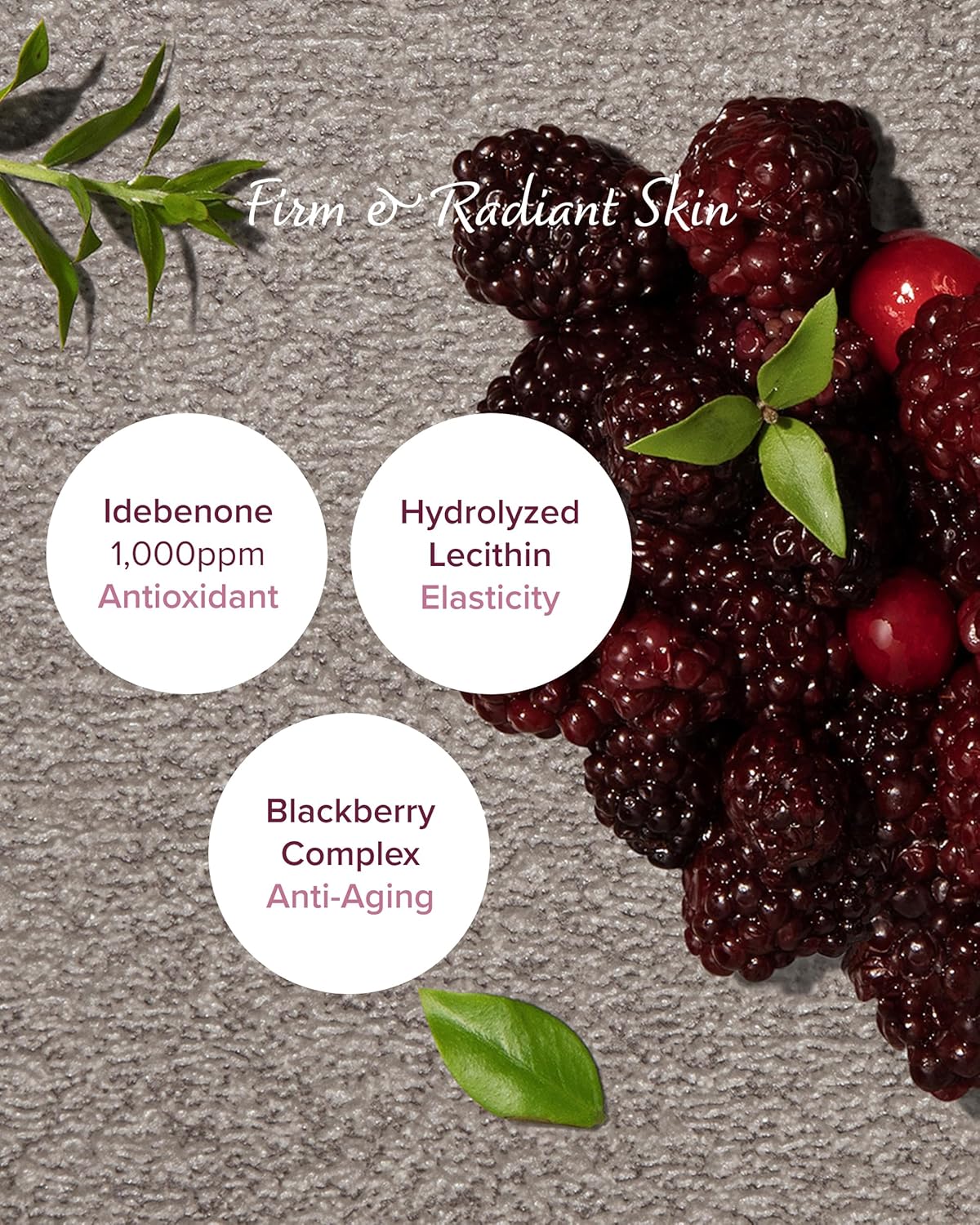 Mary & May Vegan Idebenone+ Blackberry Complex Serum