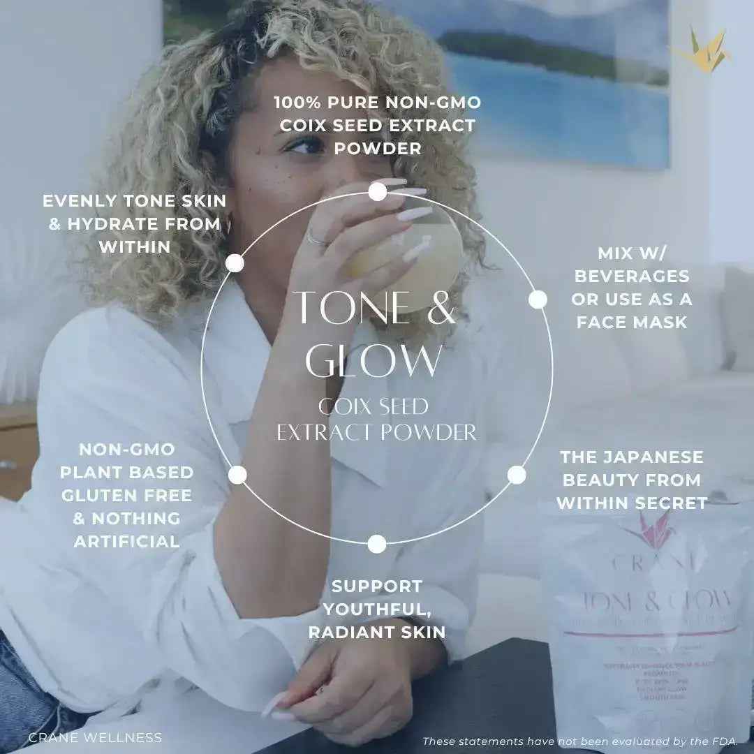 Tone and Glow Coix Seed Extract Powder