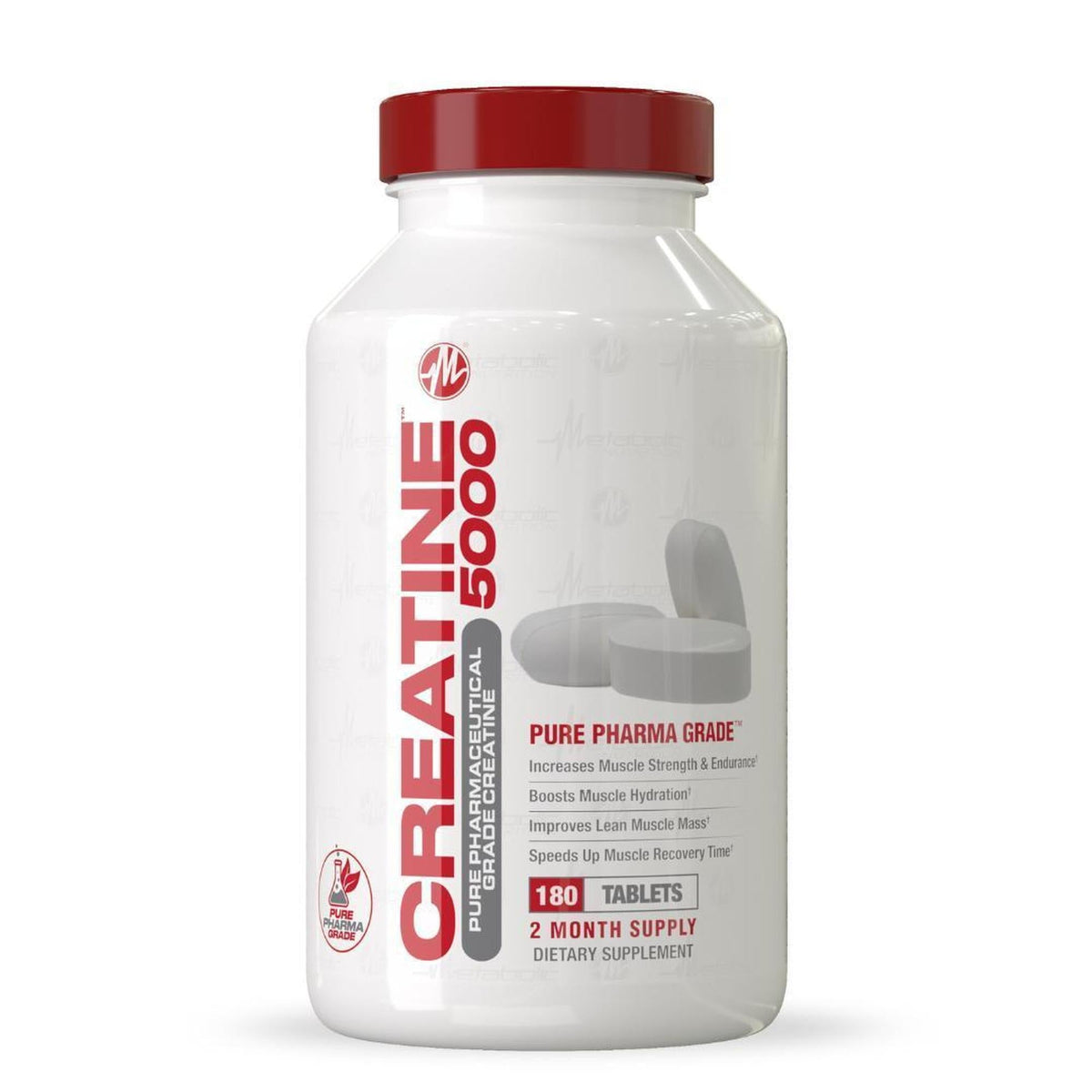 Metabolic Nutrition Creatine 5000 - 180 Capsules