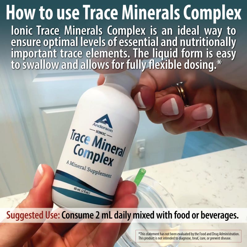 Trace Mineral Complex - 3 Pack 60 mL (2 fl.oz.) each