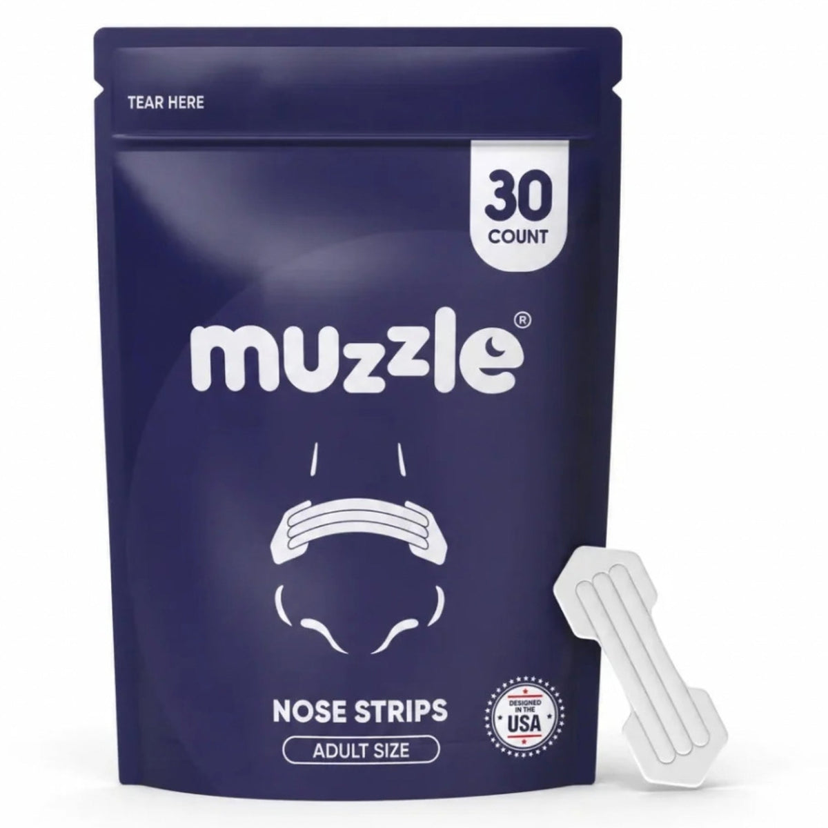 Muzzle® Nasal Strips for Adults