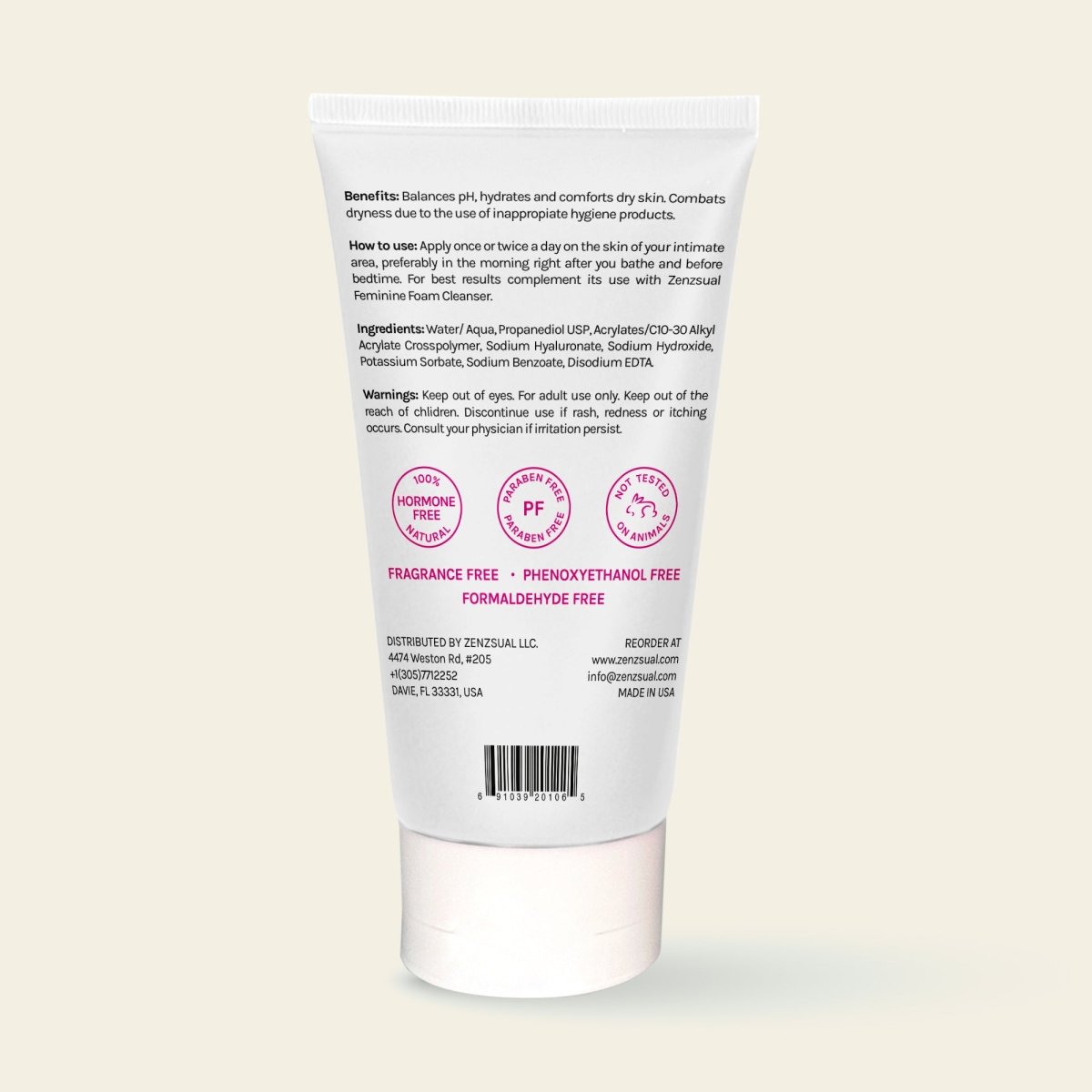 Gel Hidratante Intimo Con Acido Hialurónico