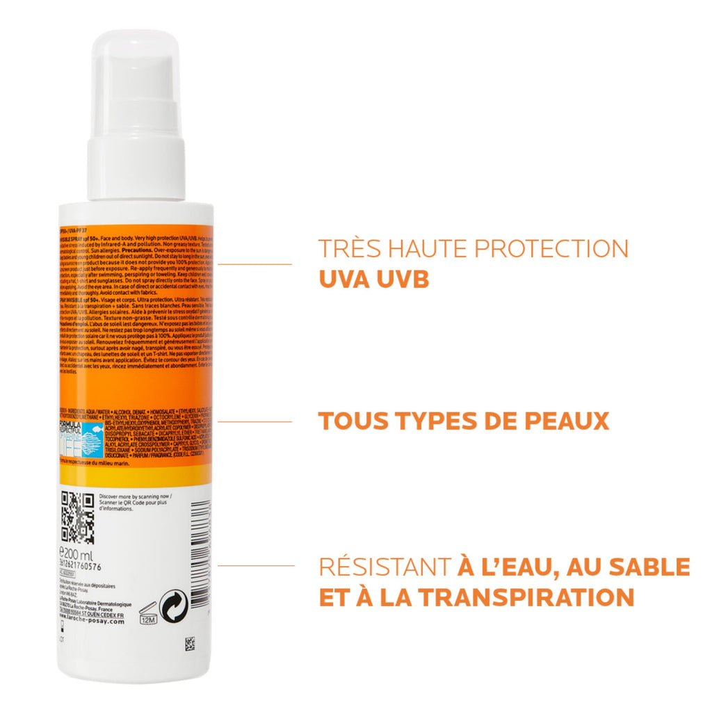 La Roche-Posay Anthelios Invisible Body Spray SPF 50+