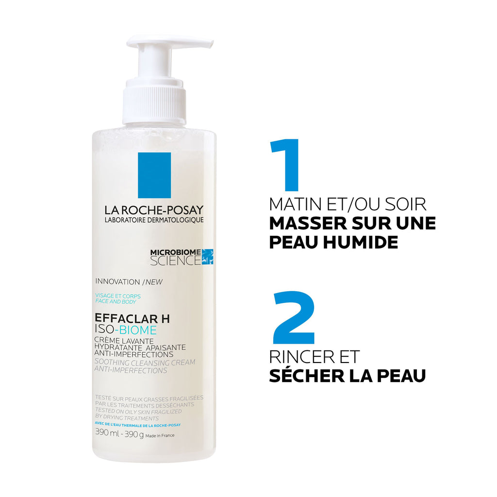La Roche-Posay Effaclar H Iso-Biome Soothing Cleansing Cream