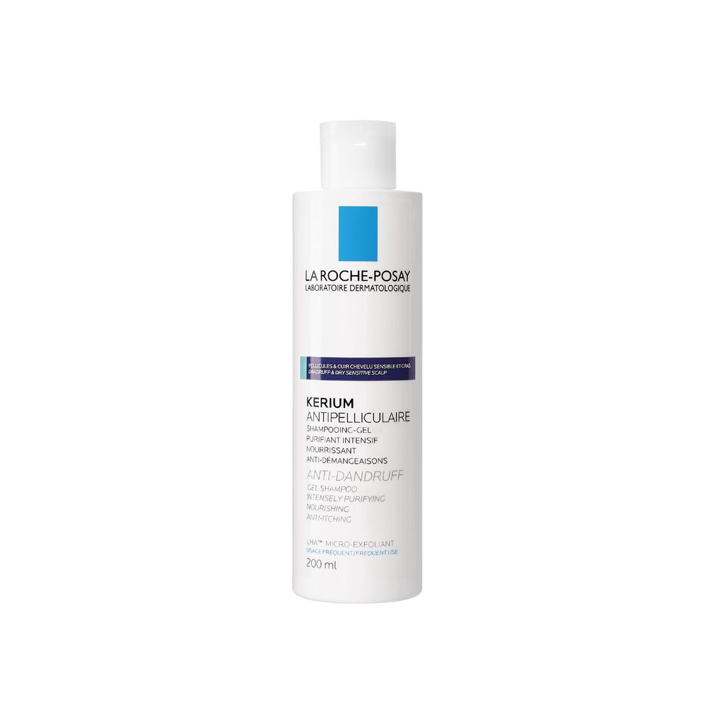 La Roche-Posay KÉRIUM Anti-Dandruff Gel Shampoo for Oily Scalp