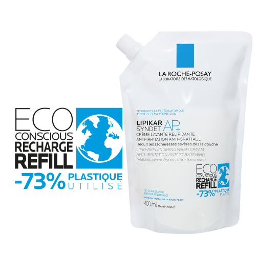 La Roche-Posay LIPIKAR Crème Lavante Relipidante Duo Set
