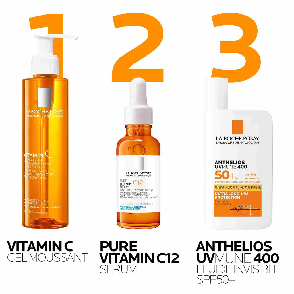 La Roche-Posay Vitamin C Radiance Renewing Foaming Gel Refined Pores