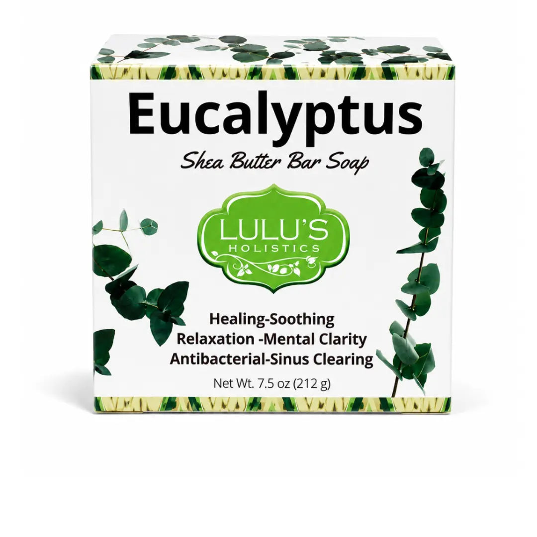 Lulu's Holistics Eucalyptus Shea Butter Bar Soap – Clarifying Cleanse