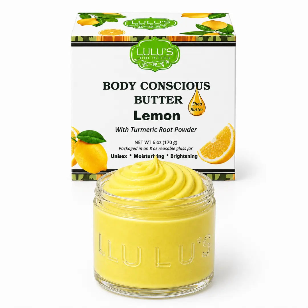Lulu's Holistics Lemon Turmeric Whipped Body Butter – Target Uneven Tone & Glow