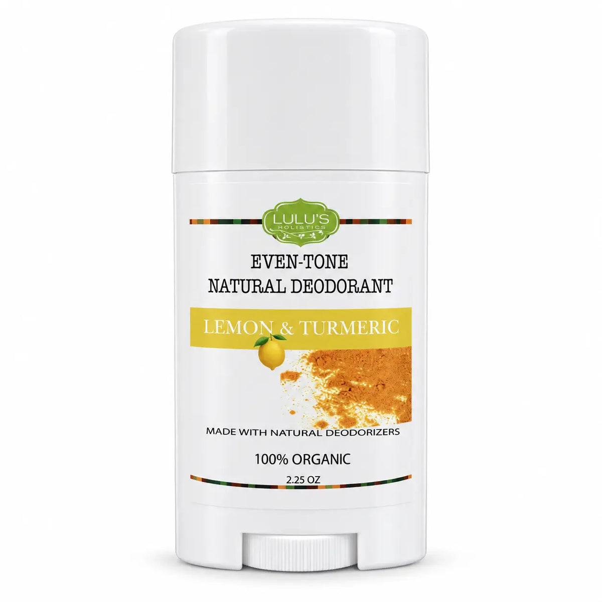 Lulu's Holistics Lemon Turmeric Aluminum-Free Deodorant (2.65oz)