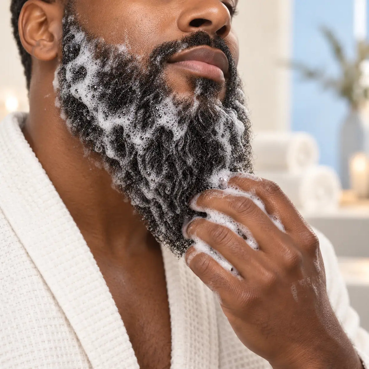Lulu's Holistics Cedarwood Face & Beard Soothing Conditioning Wash (8oz)