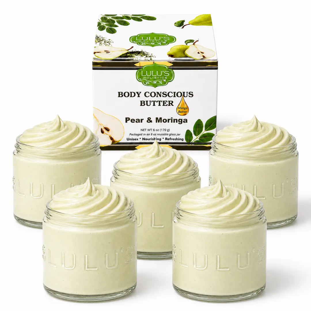 Lulu's Holistics Refined Unscented Whipped Body Butter – Gentle, Everyday Hydration