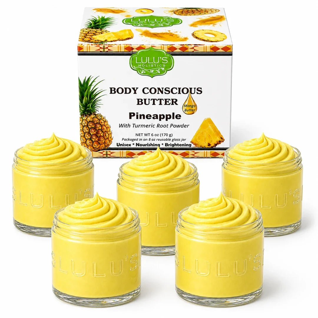 Lulu's Holistics Coconut Whipped Body Butter – Ultimate Hydration for Dry Skin