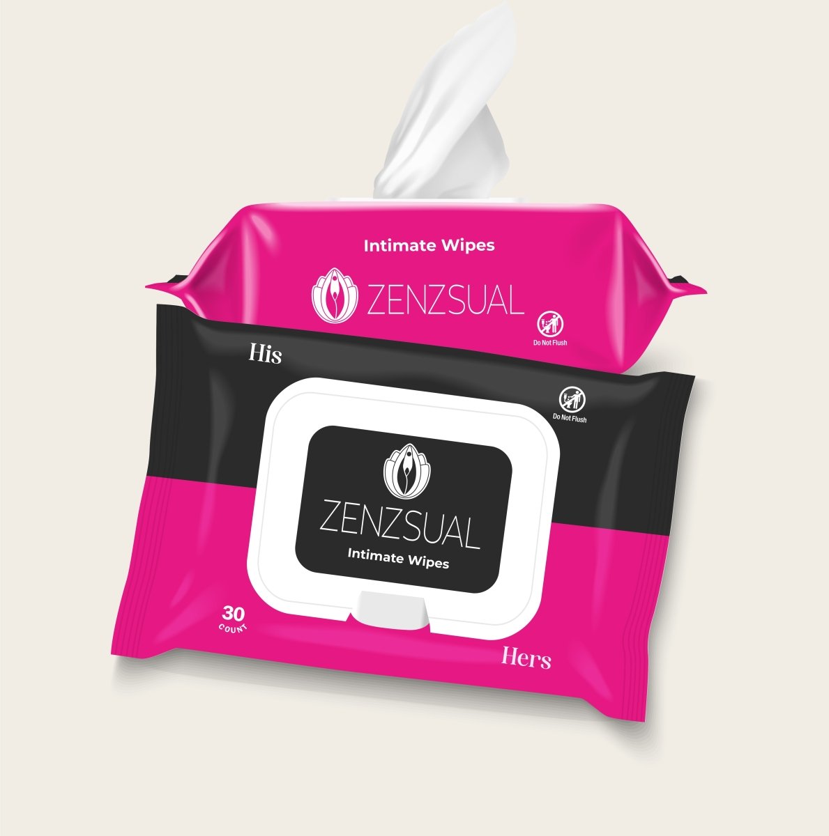 Toallitas Húmedas Zenzsual para Higiene Íntima  - Frescura y protección dondequiera que estés.
