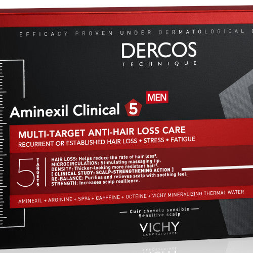 Vichy Dercos Aminexil Clinical 5 Homme Hair Loss Treatment