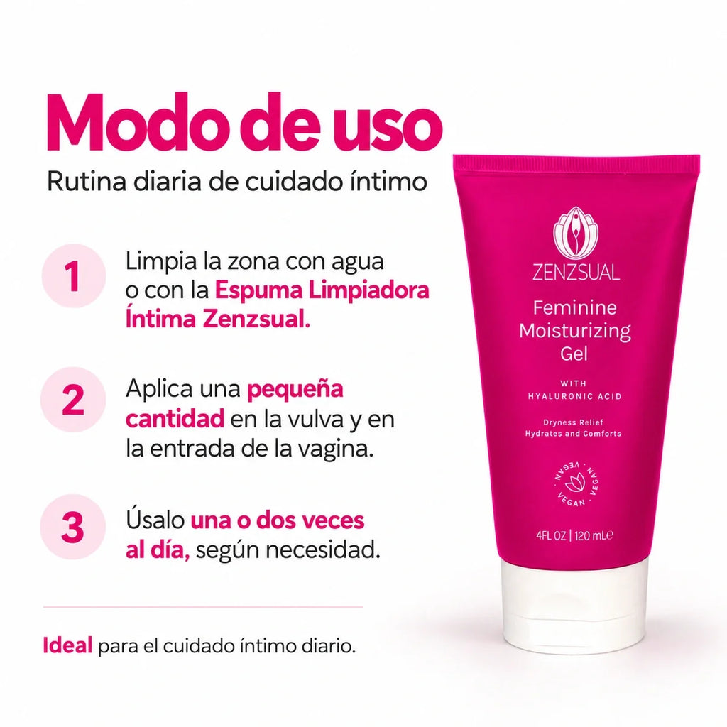 Gel Hidratante Intimo Con Acido Hialurónico